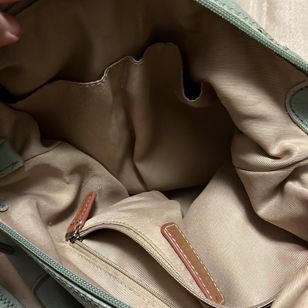 The Sak mint green hobo leather bag - Picture 5 of 11